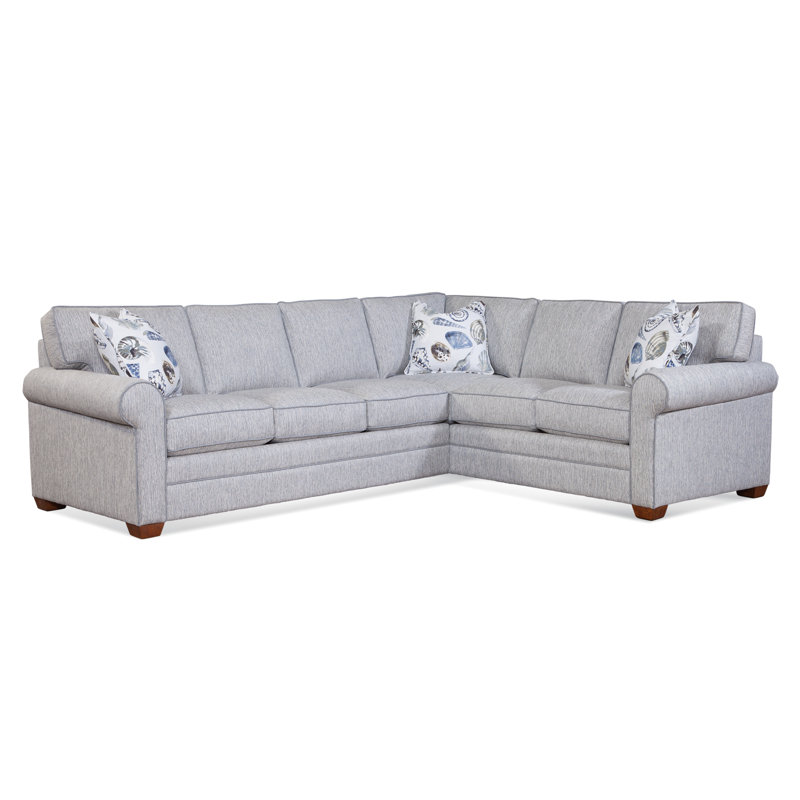 Bedford 2 - Piece Sectional, Elite Ivory; 0321-91, Frost White, Right Hand Facing