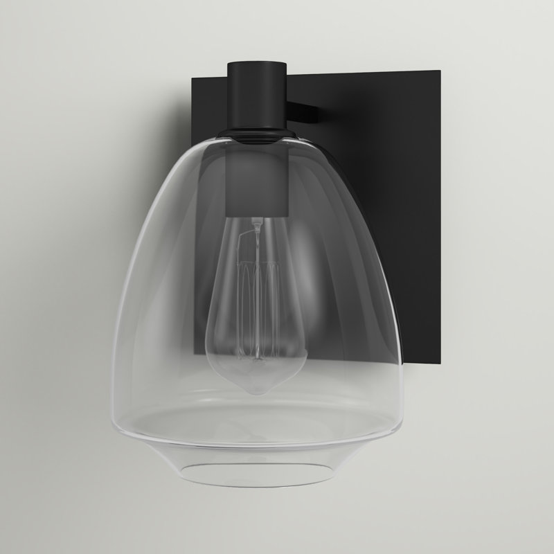 Caudillo Armed Sconce, Black