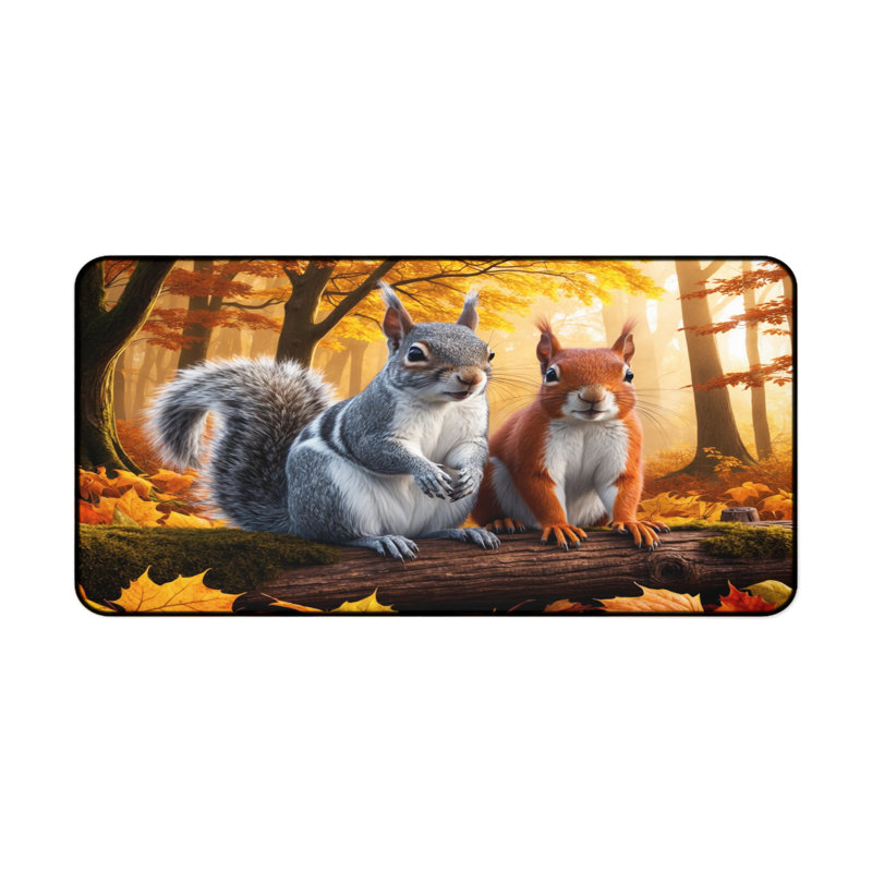 Polyester Desk Pad, 14.4x12.1