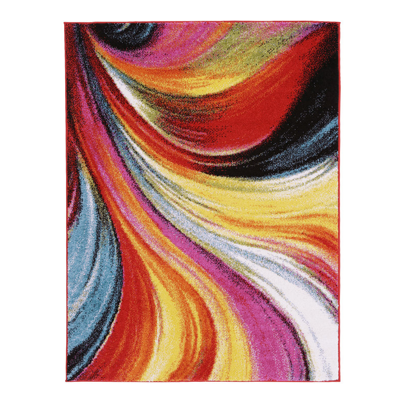 Vahe Geometric Area Rug, Rectangle 100 x 150cm