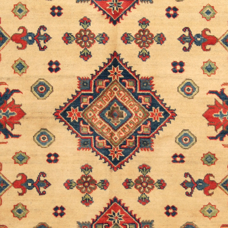 Tapis de la zone en laine noué la 5 pi 1 po x 6 pi 7 po one-of-kind-main Jevon