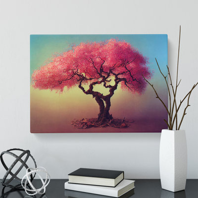 Excellent Blossom Tree - Wrapped Canvas