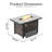 Emroy Fire Pit Table With Lid-125529455
