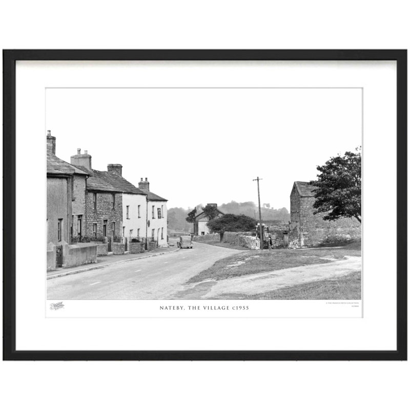 Nateby, The Village C1955 - Single Picture Frame Print, 60cm H x 80cm W x 2.3cm D