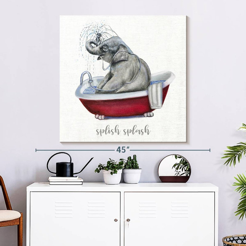 Ketti Splish Splash, 33" H x 33" W