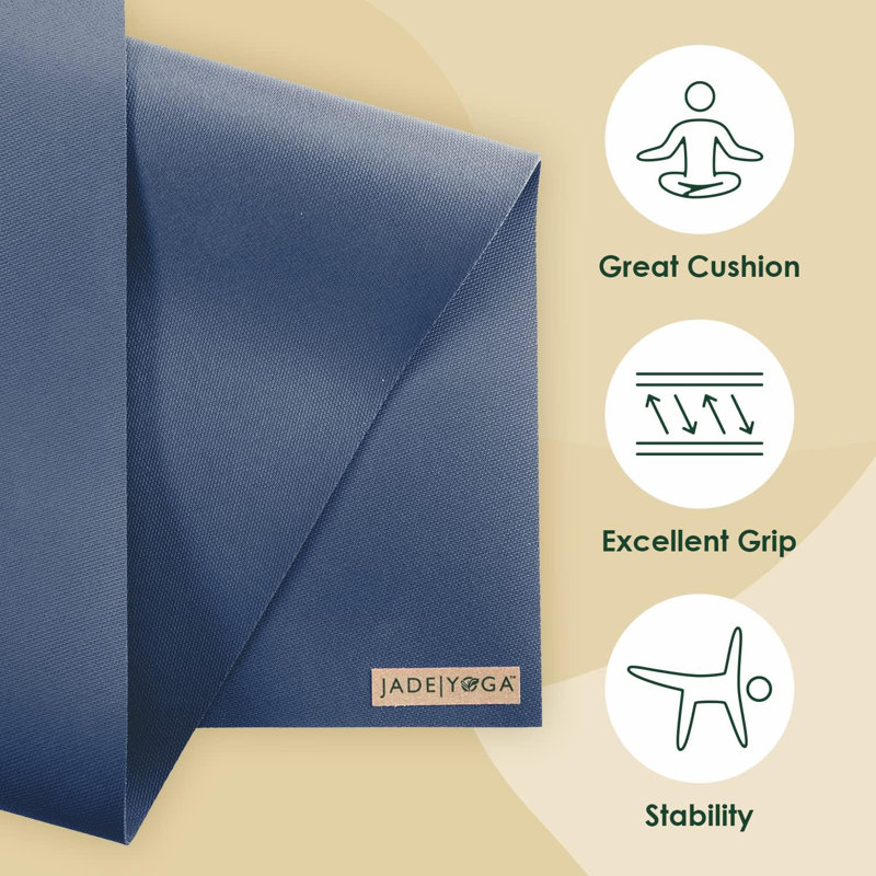 Tapis de yoga professionnel 74 po, Bleu minuit
