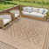 Bartlesville Indoor & Outdoor Boho Jute-Look Rug Beige