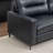 83‘’ Wide Genuine Leather Sofa With Square Arms-400640436