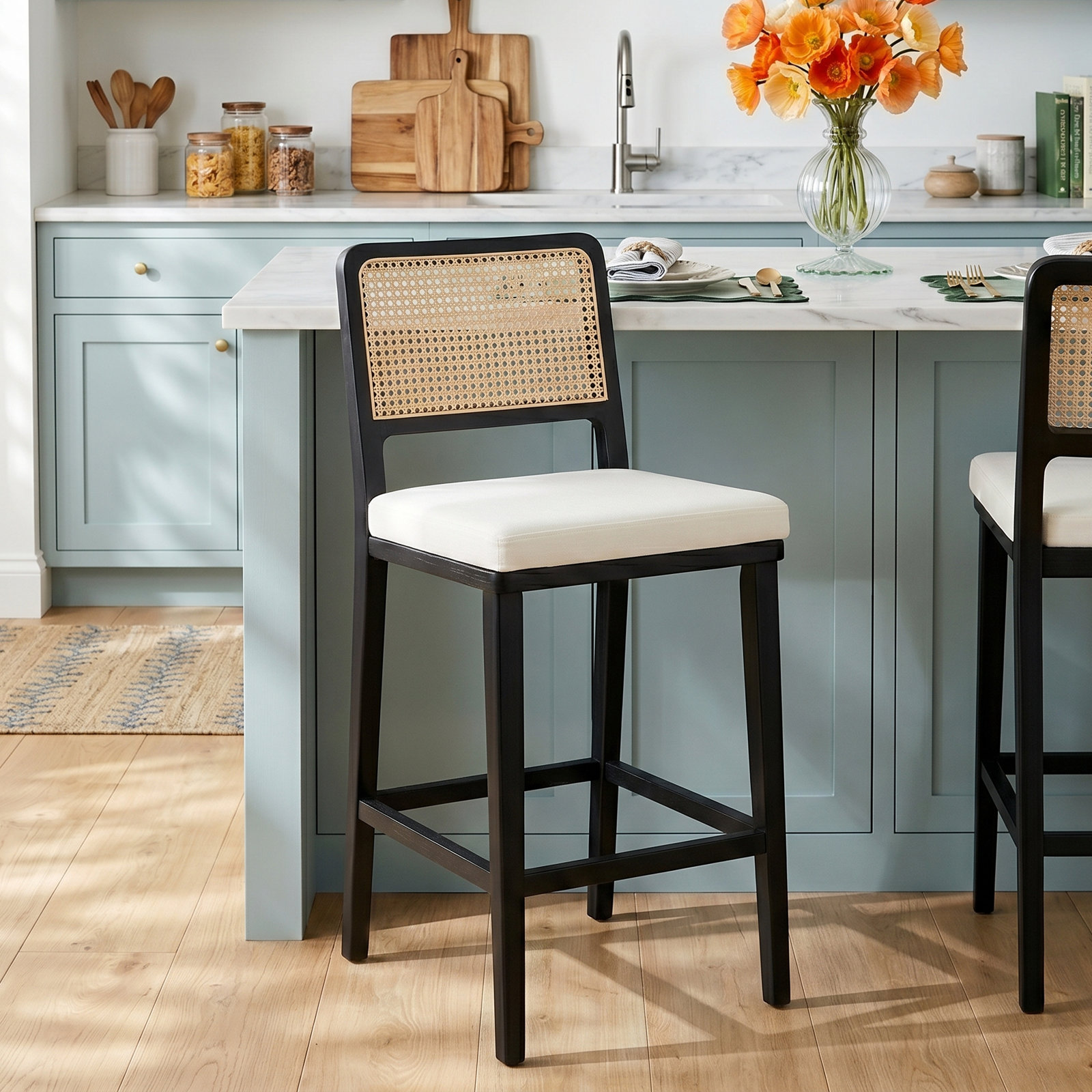 Okelly Bar Stool, Counter Stool (27” Seat Height)