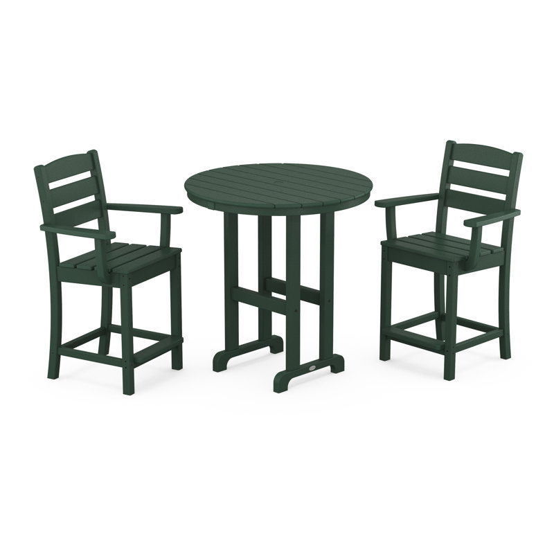 Ensemble de comptoir 3 pièces Lakeside, Vert