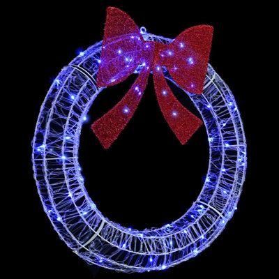 Faux Acrylic Wreath