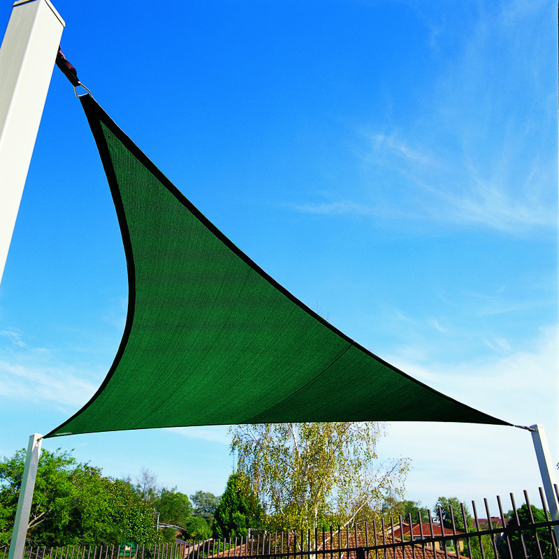 Voile d'ombrage 18', Vert héritage, 12 pi x 12 pi