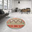 Tapis beige/orange contemporain-1666632593