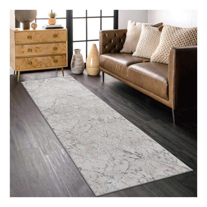 Collection Contemporary Area Rug, Runner 2'2" x 8'