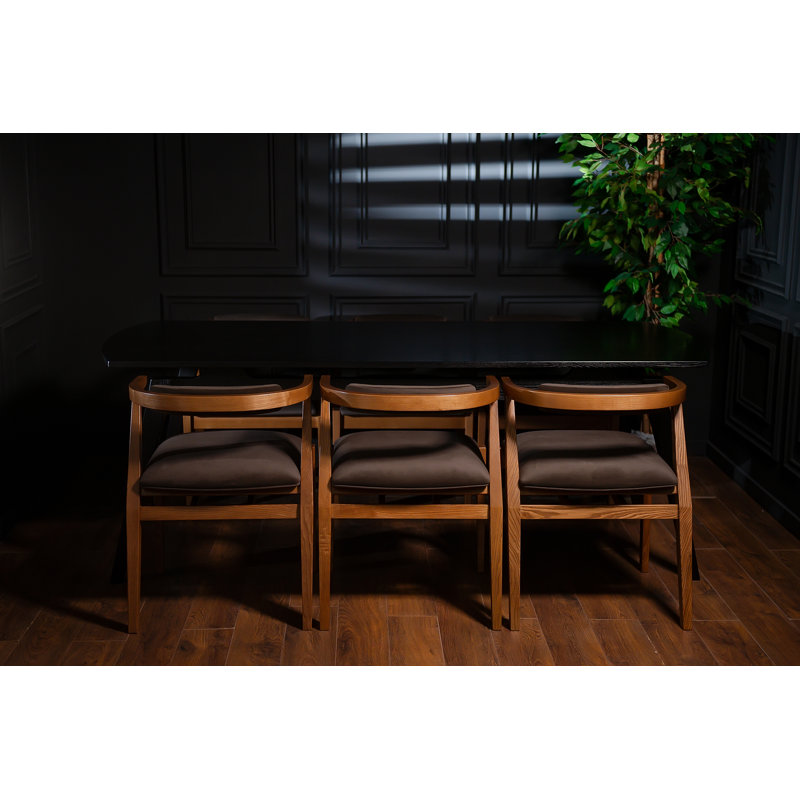 Anvil Dining Table, Black