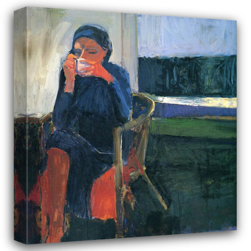 Coffee, 17" H x 15" W