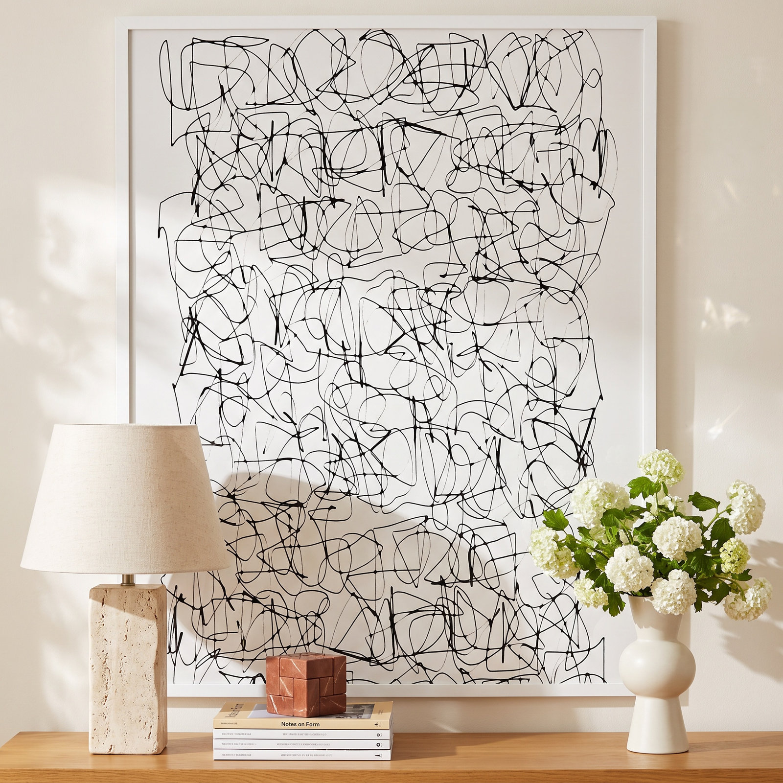 Circuitry by Dan Hobday, 41" H X 29" W, White