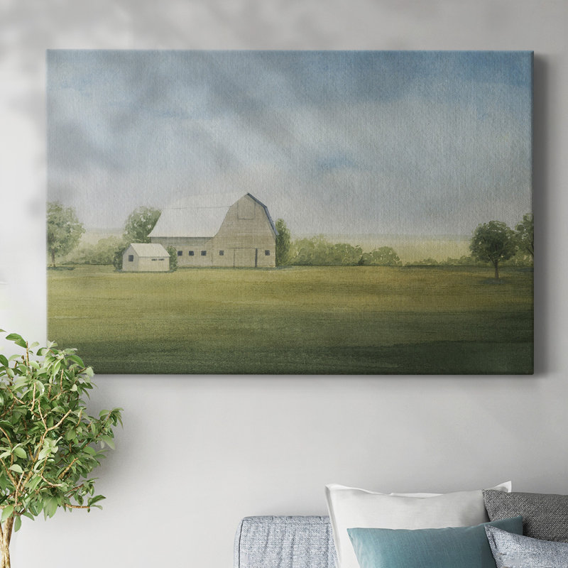 Toile tendue avec châssis Grove Farm II, H 32 po x l 48 po