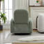 Haaniyah Boucle Fabric Swivel & Rocking Recliner-1535701563