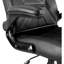 Fauteuil président en cuir véritable