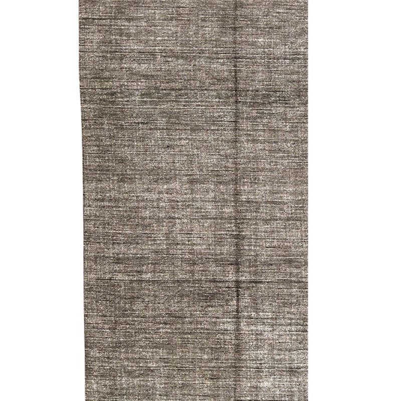 Tapis gris anthracite de haute qualité noué à la main