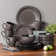 Urbana 16 Piece Porcelain China Dinnerware Set - Service for 4