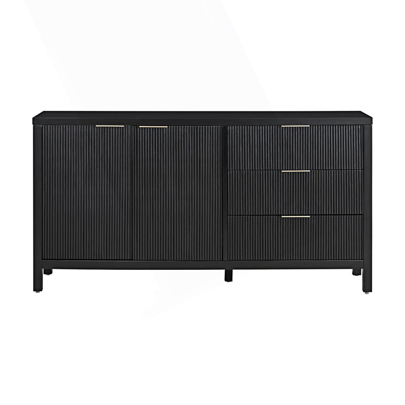 Buffet Minimalist, Noir