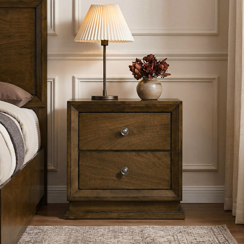 Hardeman 2-Drawer Oversized Nightstand