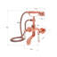 Michels Mixer Shower with Handheld Shower Head