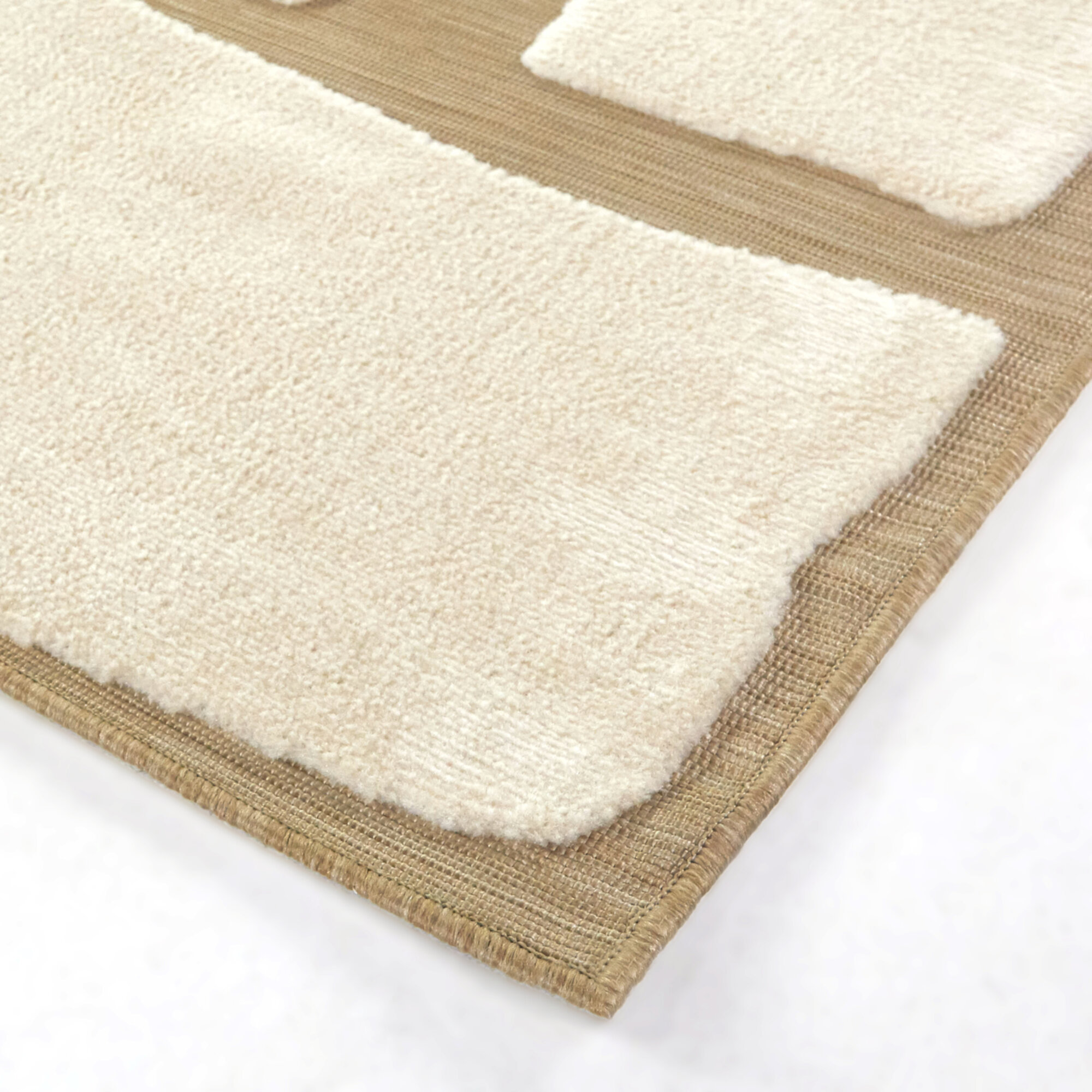 Federika Tan Indoor/Outdoor Rug, Rectangle 7'10" x 10'