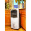 Newair 2-in-1 Evaporative Cooler and Fan, 300 ft² with Large 21 qt. Water Tank and Easy Glide Casters-15713717