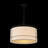Aurevane 4-Light Dimmable Modern  Fabric White Shade Drum Chandelier