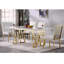 Table de salle à manger rectangulaire L 78 po x l 39 po Alsfeld