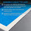 Carreaux de terrasse modulaires d'extérieur - Revêtement de sol en plastique durable autobloquant, antidérapant, antidérapant, facile à installer, résistant aux rayons UV et à l'eau, paquet de 40, gris