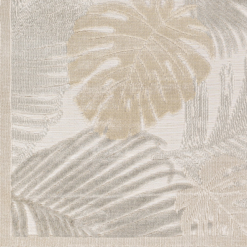 Lenard Floral Indoor / Outdoor Rug, Runner 2'7" x 7'3"