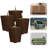 Abbye 4 Square Walnut Wood Legs-92916455