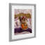 «Hoppy Meal Bunny in Bed», reproduction encadrée sous verre, conception de Lucia Heffernan-205033195-205033198