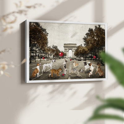 Ave des Champs -Framed Print - Restickable