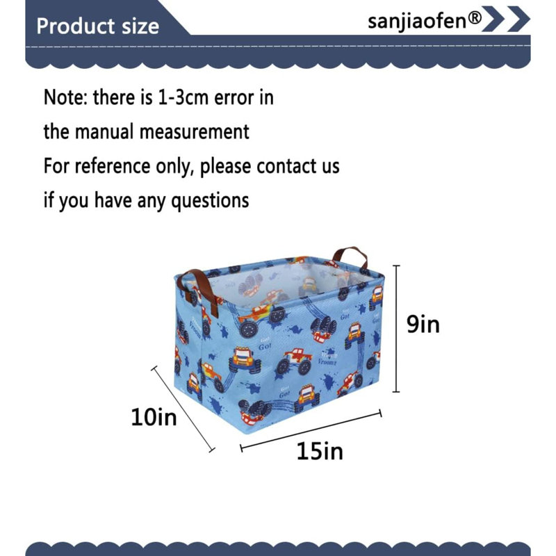 Organisateur de panier rectangulaire pour camion Monster (Camions monstres)