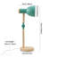Wood USB Table Lamp