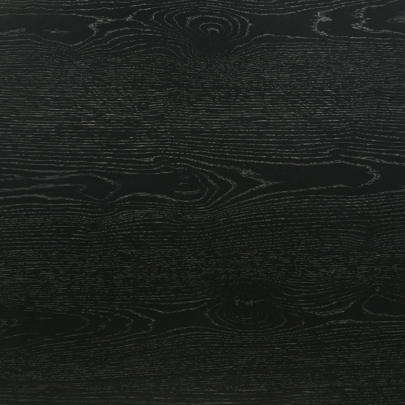 Jennea Round Dining Table, Black, 31" H x 47.25" W x 47.25" D