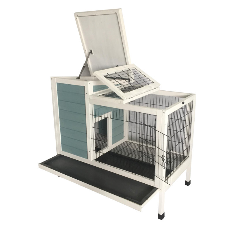 Cage à lapin en bois