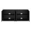 Alasha 68" Wide Rectangular Fluted Buffet Table-1808827350