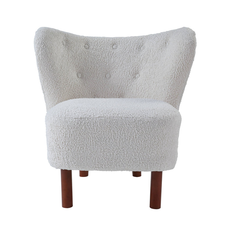 Fauteuil d'appoint en sherpa Zusud