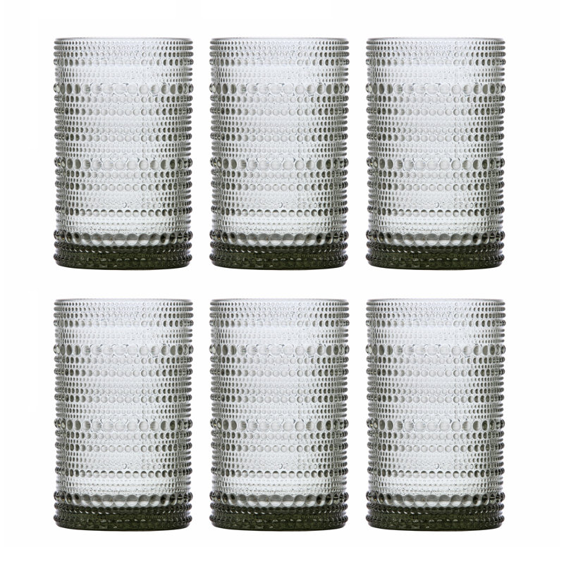 Jupiter Drinking Glass, Smoke Gray, 13 oz.
