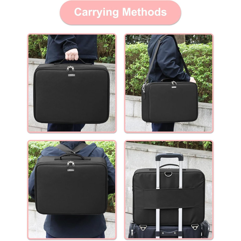 Très grande trousse à maquillage professionnelle