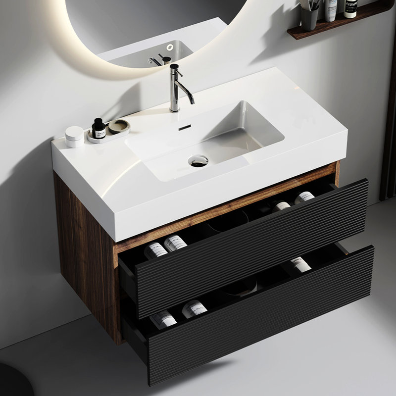Unité de tiroir de salle de bain Modern Grace, 36.7"