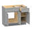39'' Single Bathroom Vanity Base Only-96924162