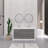 Eden 60" Double Sink Bathroom Vanity Set-1681175458