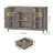 55.1'' Sideboard With 2 Drawers, Adjustable Shelves-449306906